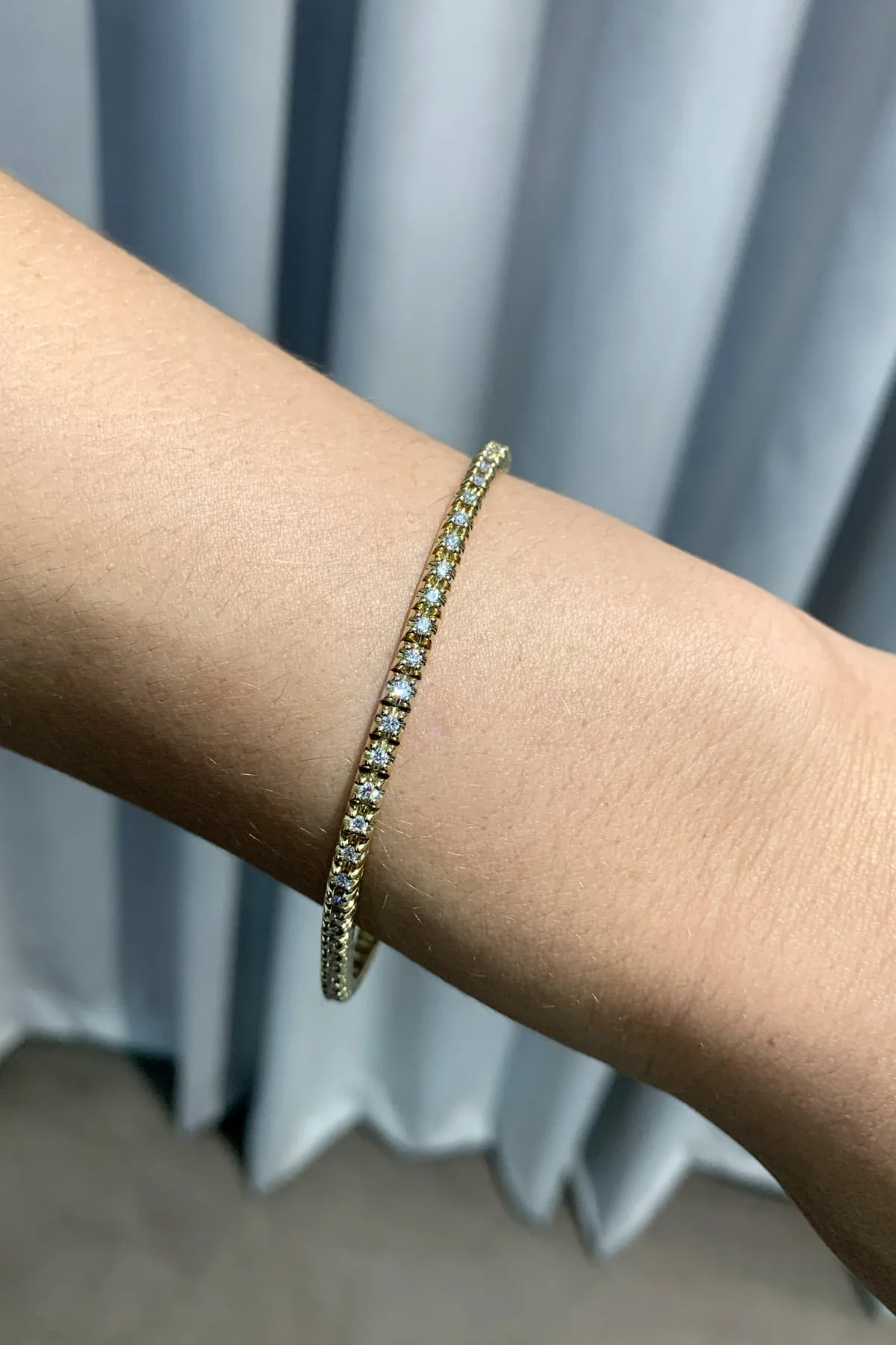 1 Carat Diamond Tennis Bracelet - Image 3