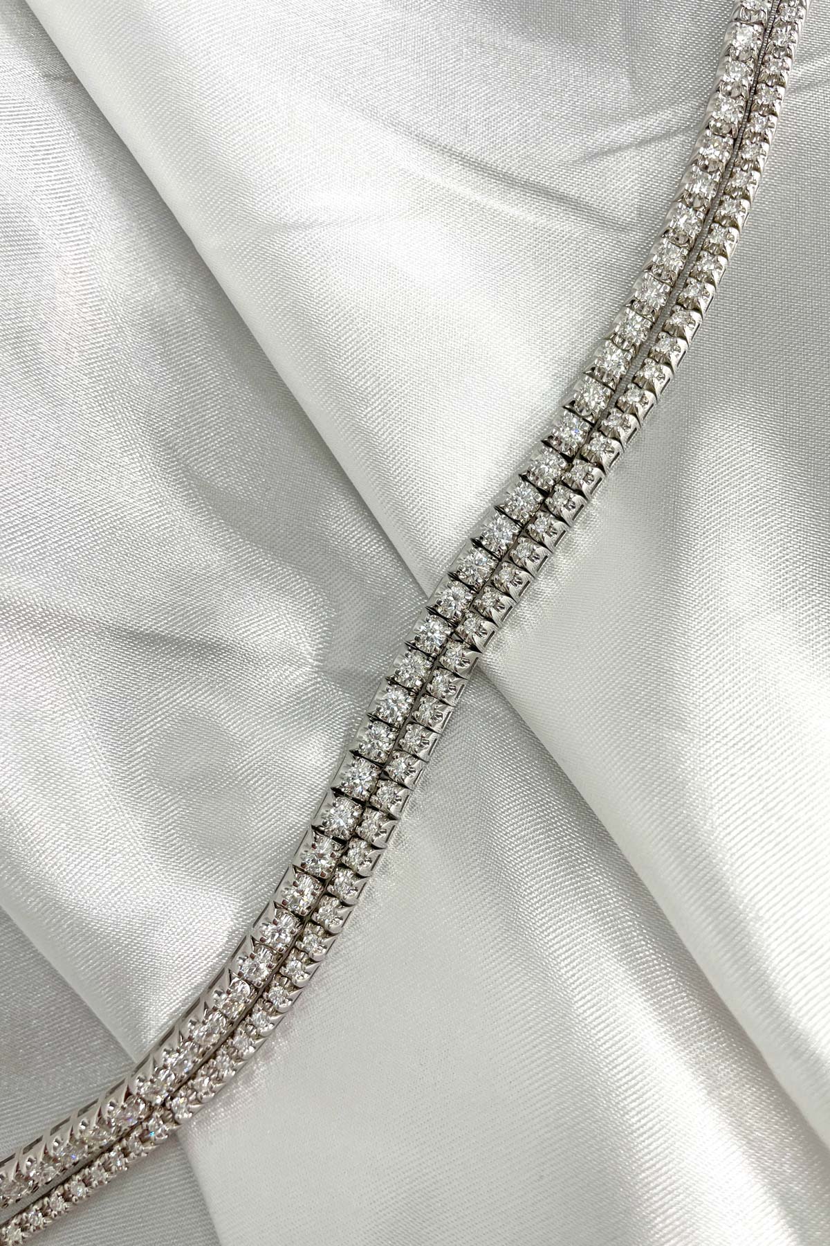 2.00 Carat Diamond Tennis Bracelet in 9ct Yellow or White Gold - Image 4