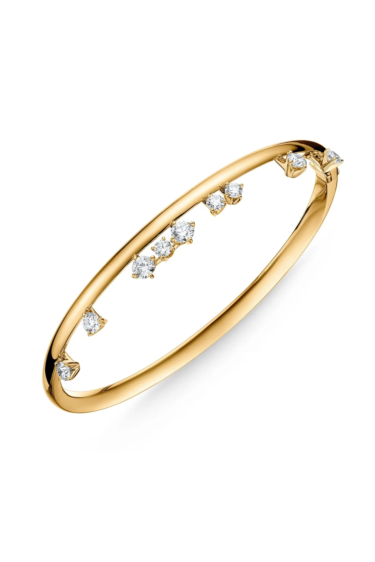 Barre Floating Diamond Bangle from Hearts On Fire - Image 3