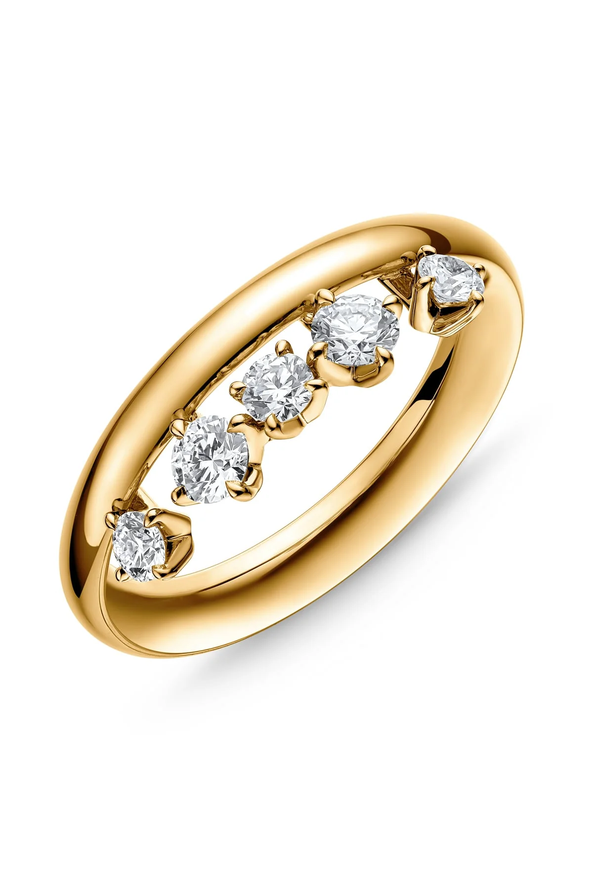 Barre Floating Diamond Ring from Hearts On Fire - Image 5