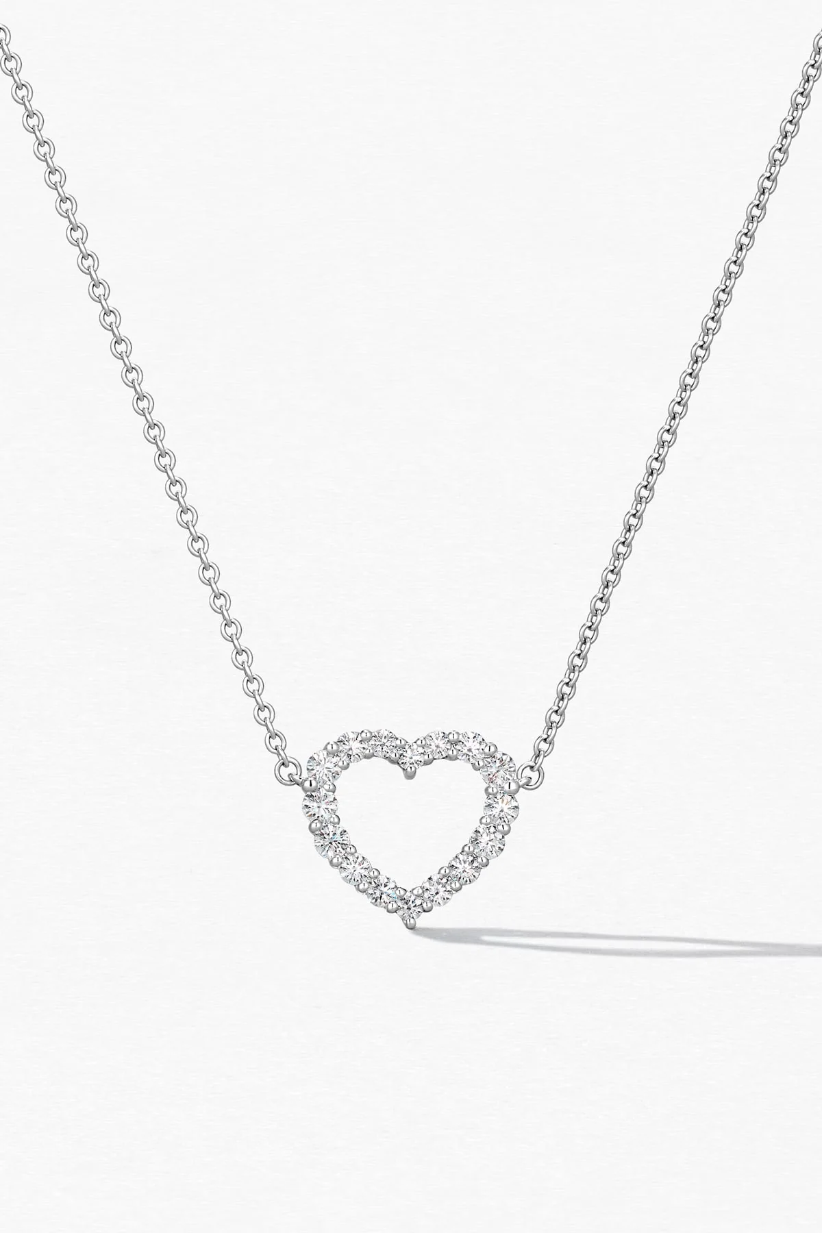 Medium Signature Heart Pendant From Hearts On Fire - Image 3