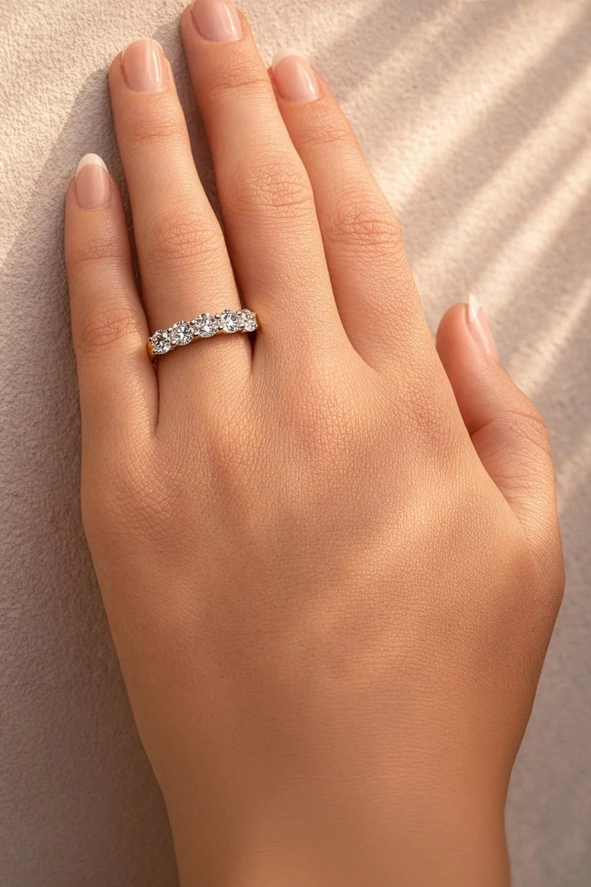 Felicity… 18ct Two-Tone 1.50 Carat Lab-Grown Diamond Set Ring - Image 3