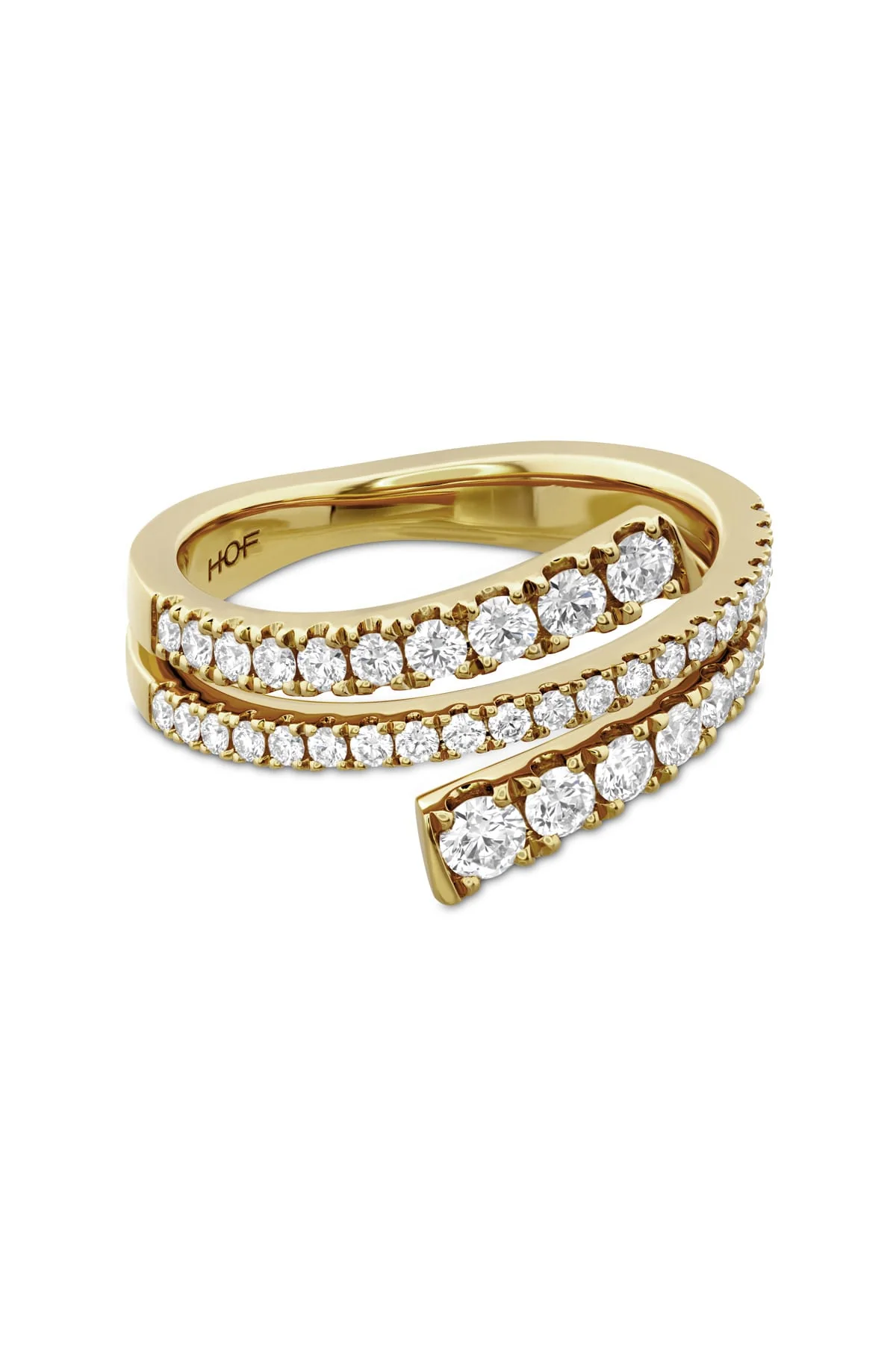 Grace Wrap Right Hand Ring From Hearts On Fire - Image 10