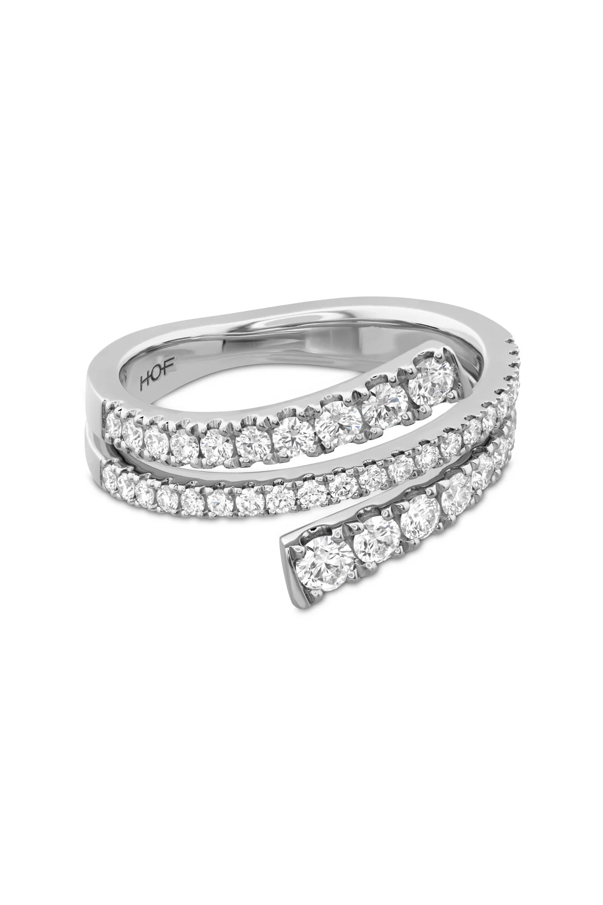 Grace Wrap Right Hand Ring From Hearts On Fire - Image 11