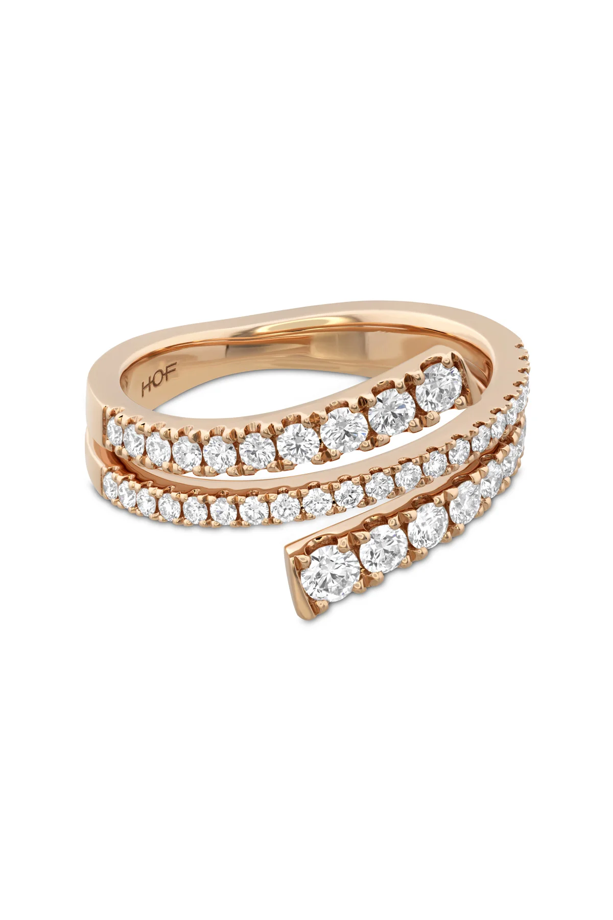 Grace Wrap Right Hand Ring From Hearts On Fire - Image 12