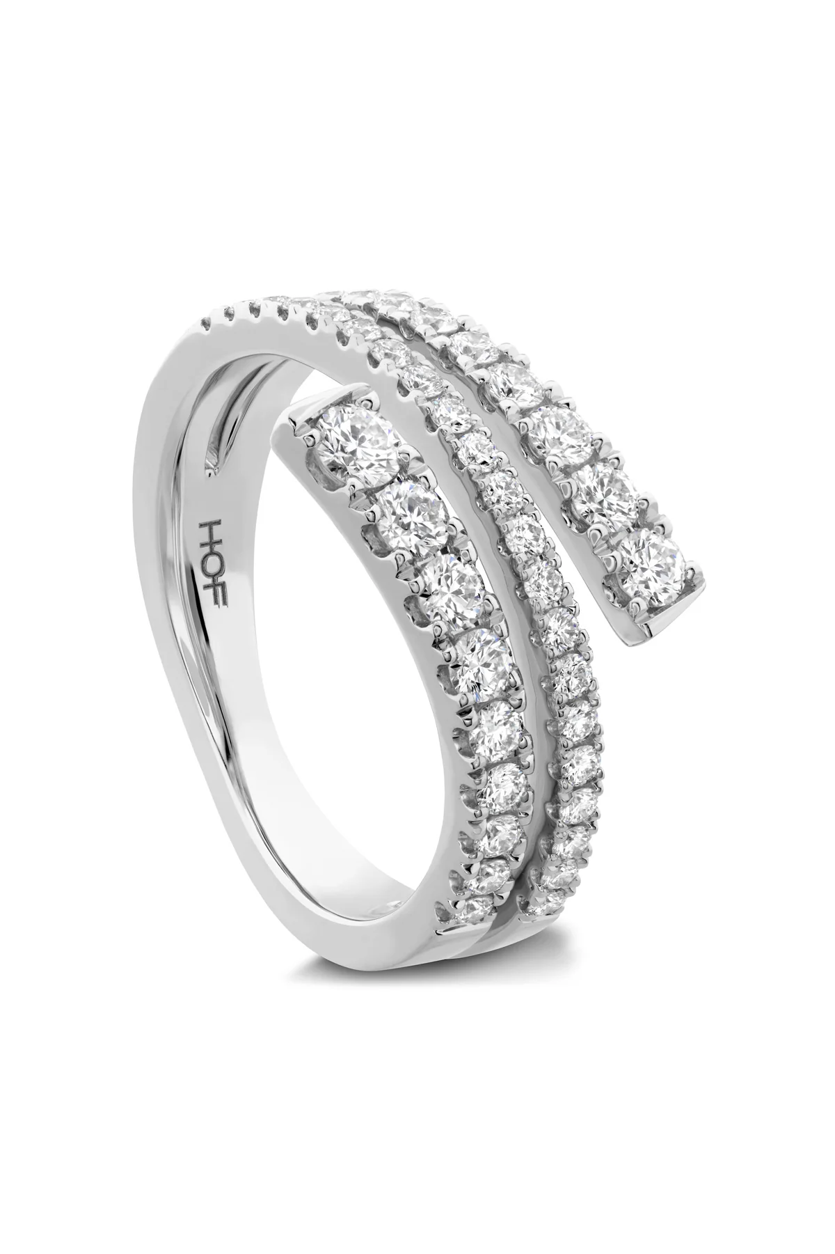 Grace Wrap Right Hand Ring From Hearts On Fire - Image 8