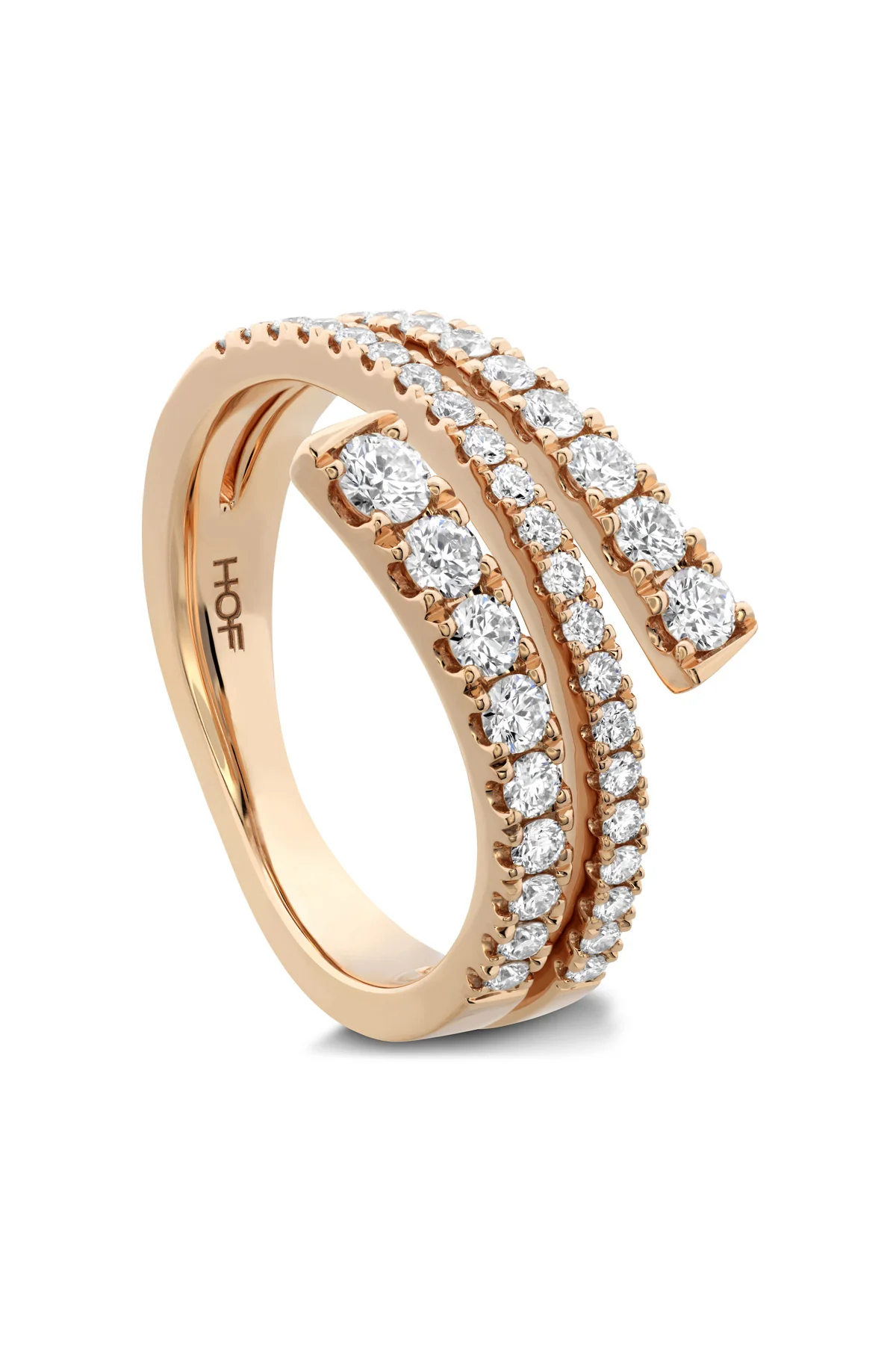 Grace Wrap Right Hand Ring From Hearts On Fire - Image 9