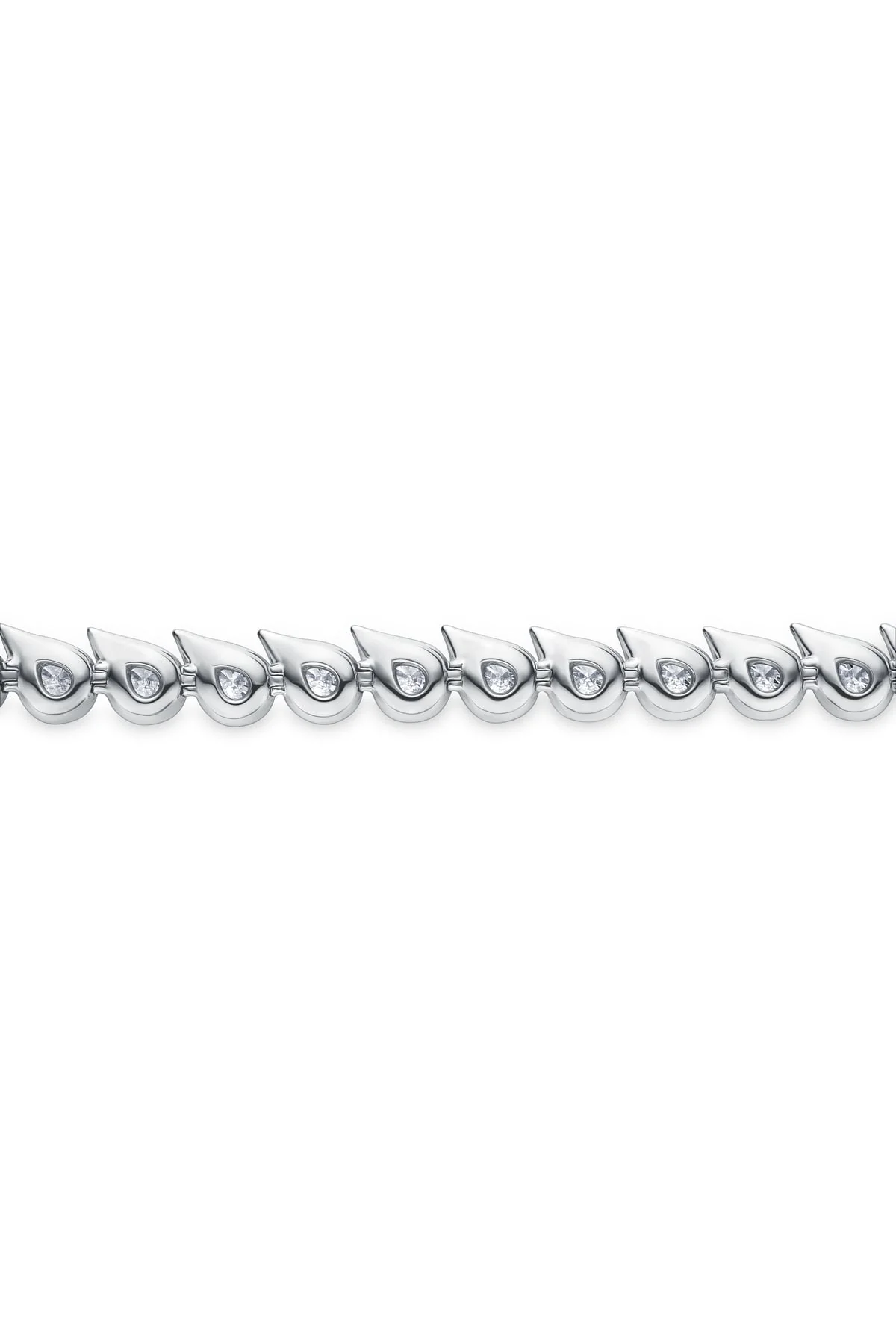 LU Droplet Bracelet In White Gold From Hearts On Fire - Image 4