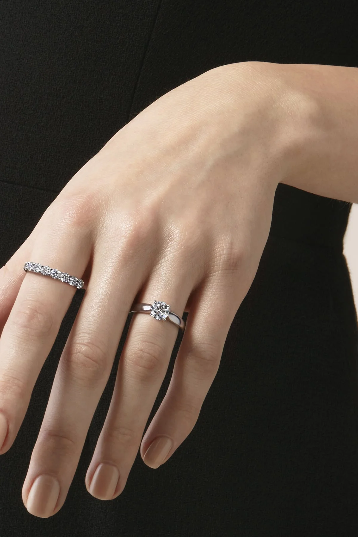 Signature 9 Stone Band From Hearts On Fire - Image 5