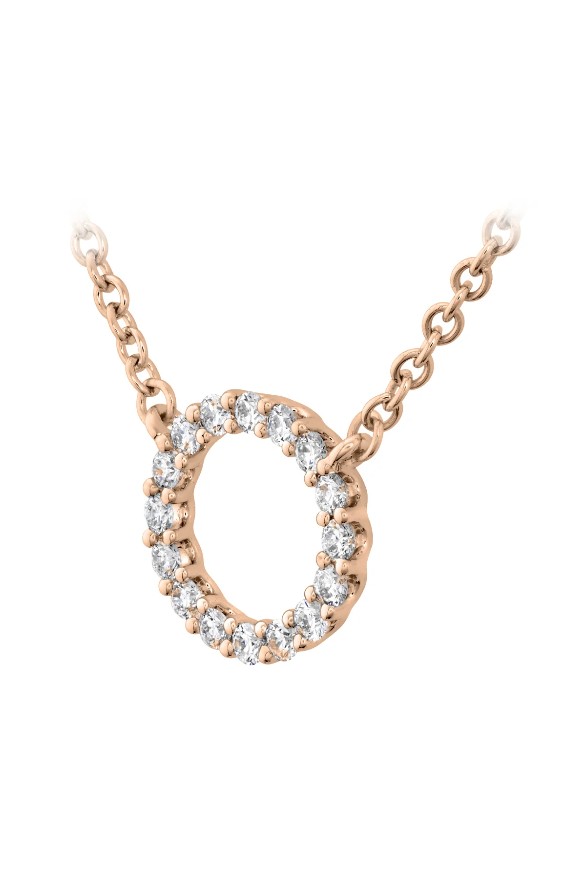 Small Signature Circle Pendant From Hearts On Fire - Image 7