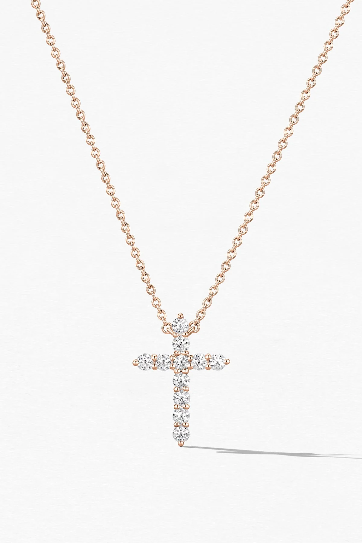 Large Signature Cross Pendant From Hearts On Fire - Image 5