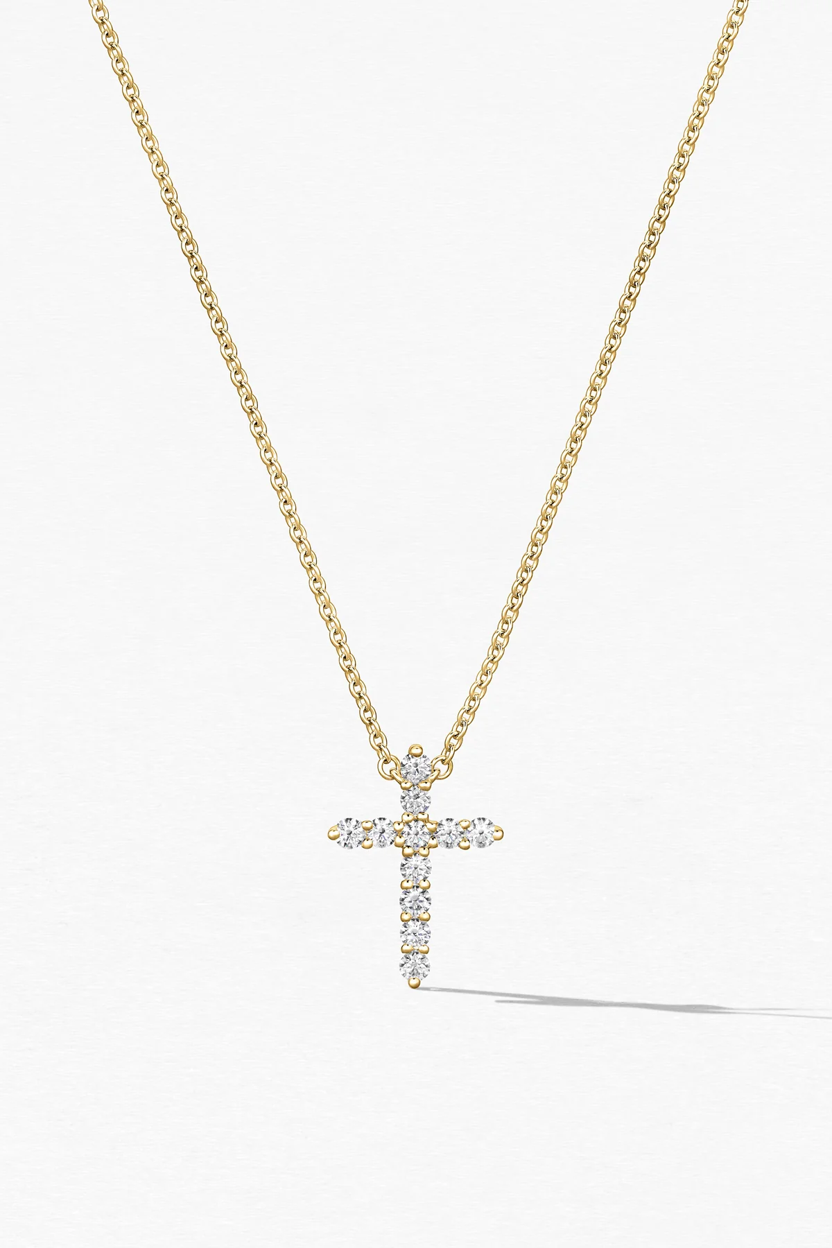 Medium Signature Cross Pendant From Hearts On Fire - Image 4