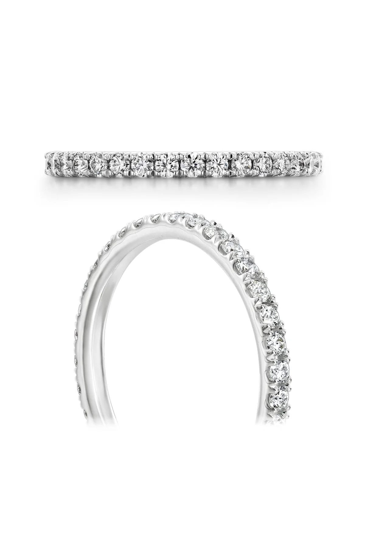 Transcend Wedding Band From Hearts On Fire - Image 4