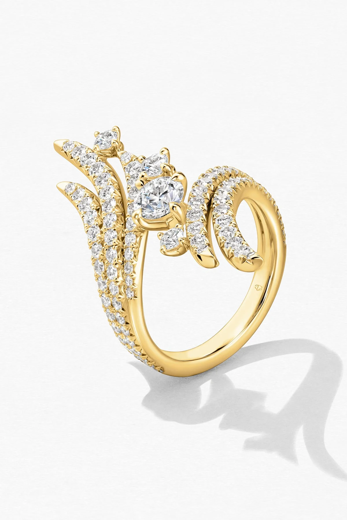 Vela Bypass Cocktail Ring From Hearts On Fire - Image 3